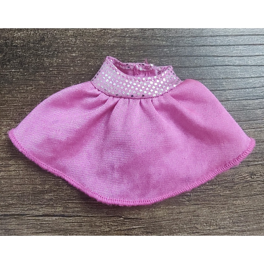 MARY KATE AND ASHLEY BARBIE SKIRT Pink Silver Waist Detail Z22